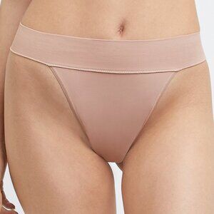 #935 Maidenform  Seamless Comfort Waistband Thong Panty in Pink | Plus Size XL